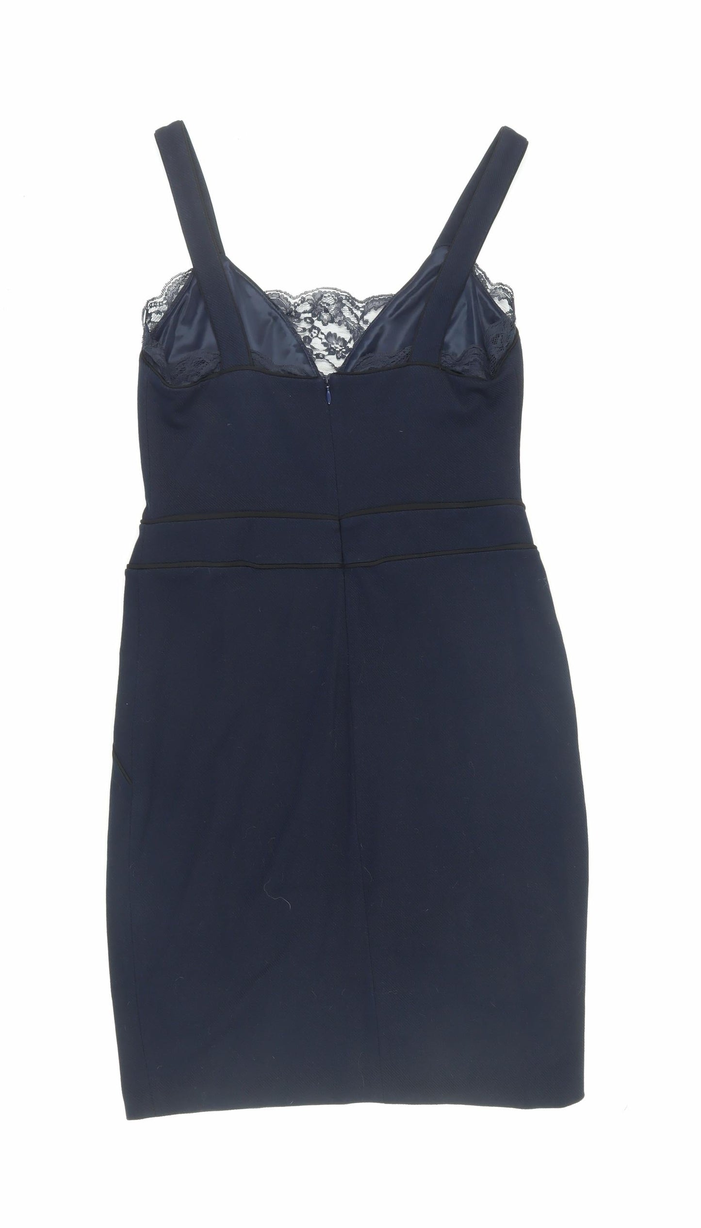 Mango Women's Black Sheath Dress Size 10