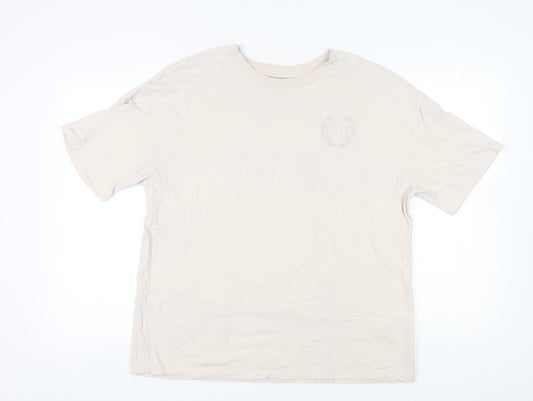 Everlast Women's Beige T-Shirt, Size 14, Casual