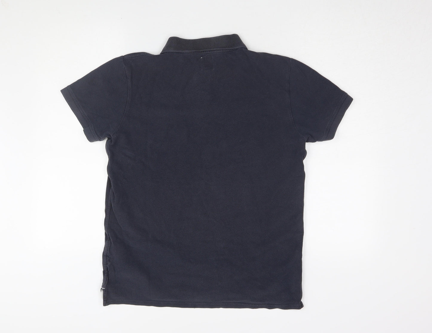 Jack Wills Men's Black Polo Shirt M