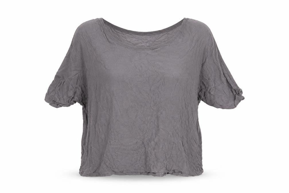 Womens UK Size M Gap Grey Viscose Blouse