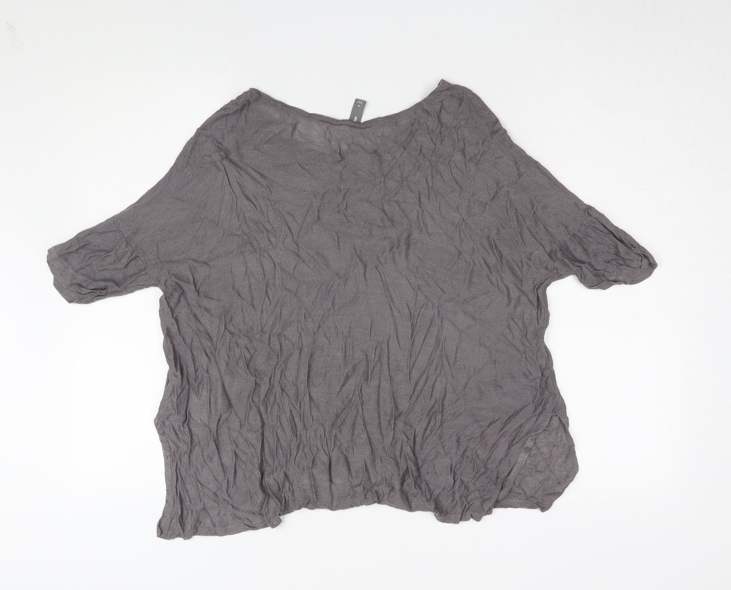 Gap Women's Grey Blouse Medium Size Viscose Casual
