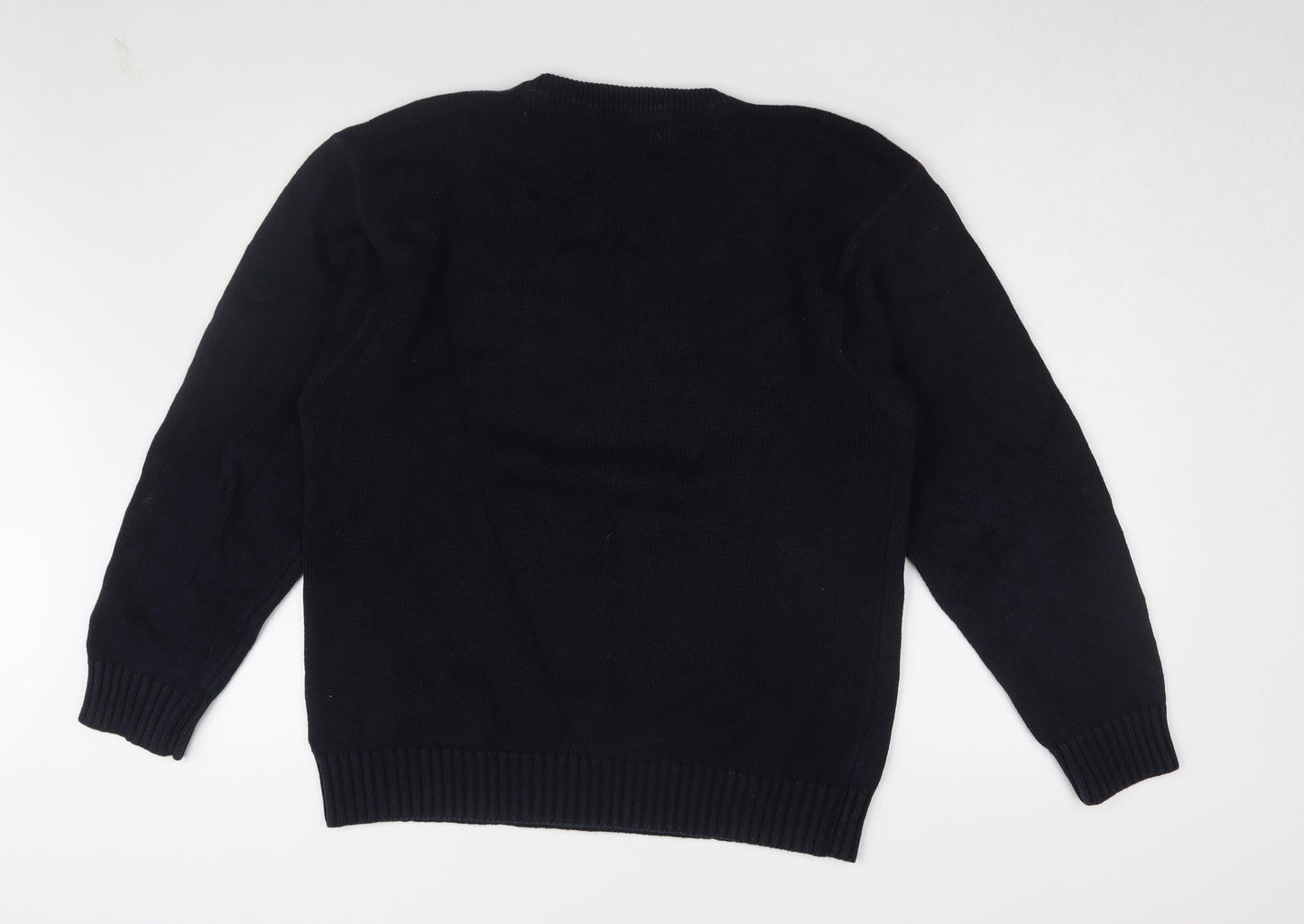Tommy Hilfiger Men's Black L Pullover Jumper