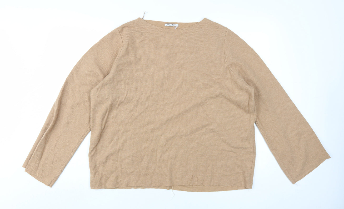 Zara Trafaluc Beige Women's Pullover Jumper L