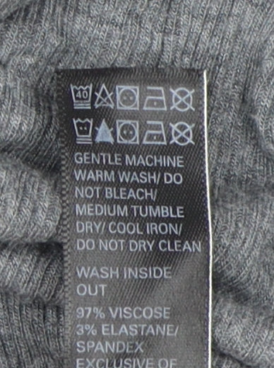 Marks and Spencer Women's Grey Tank Top, Size 16
