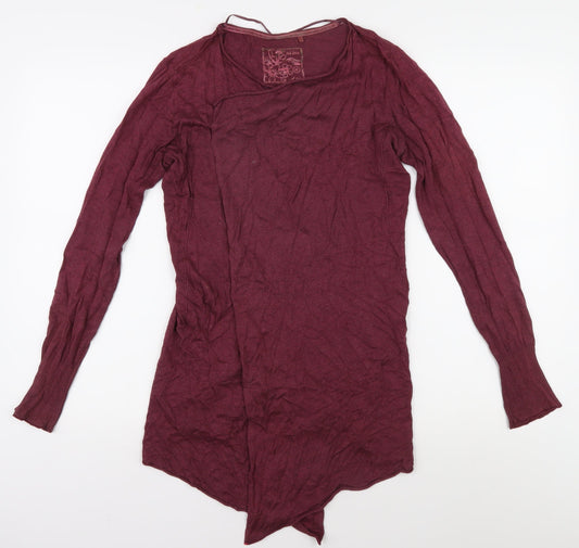 Fat Face Women's Purple Knit Jumper, Size 10, Long Sleeve