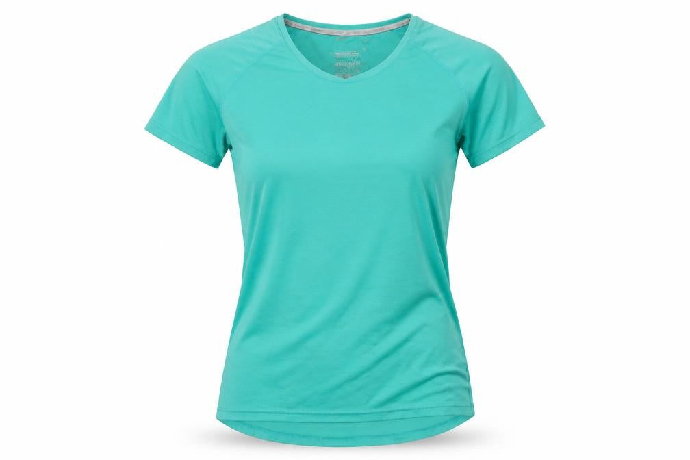 Womens UK Size M Mountain Warehouse Green Polyester Blend T-Shirt