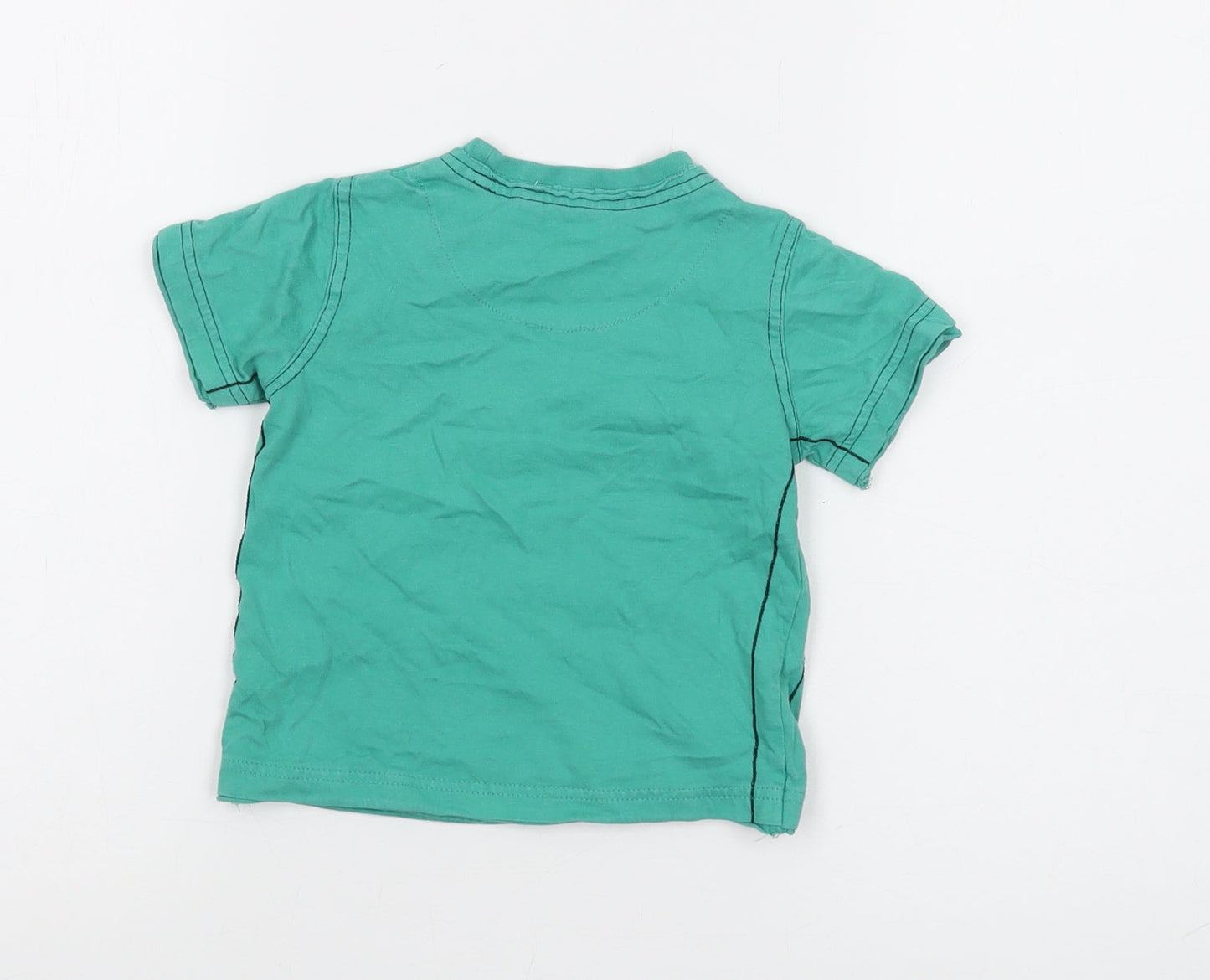 Monsoon Unisex Green Music T-Shirt 18-24 Months
