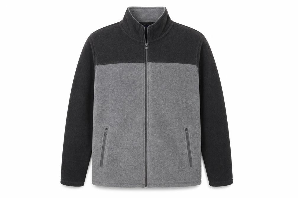 Mens UK L Regular James Pringle Grey Full Zip Sweatshirt