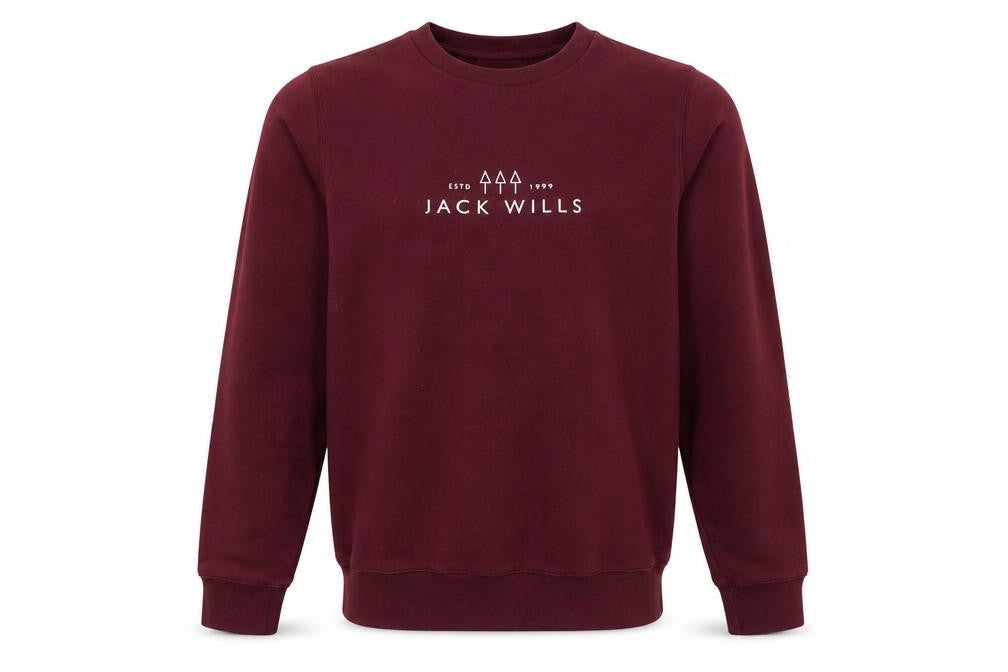 Mens UK XS Regular Jack Wills Red Pullover Sweatshirt