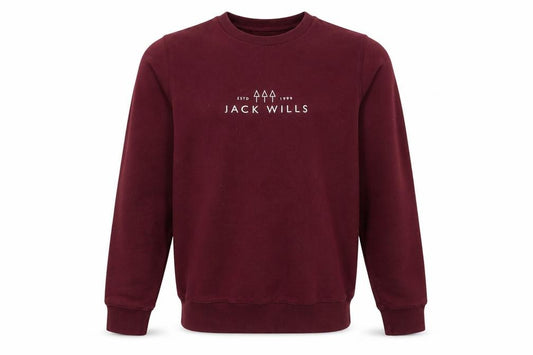 Mens UK XS Regular Jack Wills Red Pullover Sweatshirt