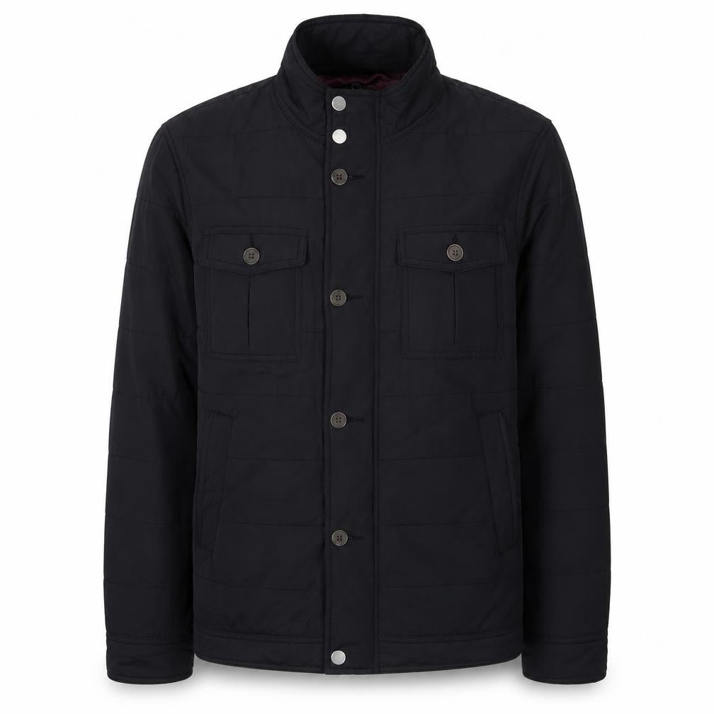 Debenhams Men's Black Military Jacket, M, Lined