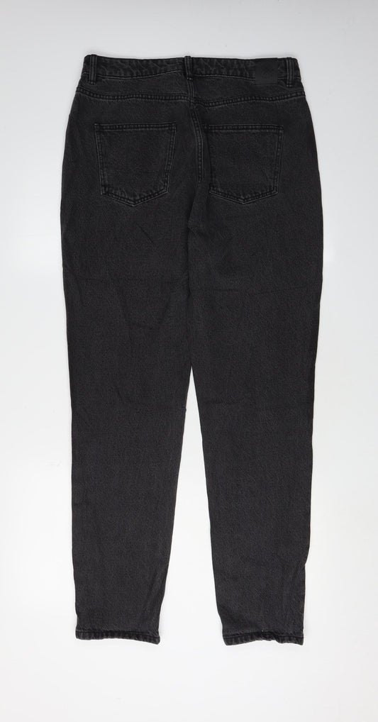 Vero Moda Women's Black Relaxed High Rise Jeans