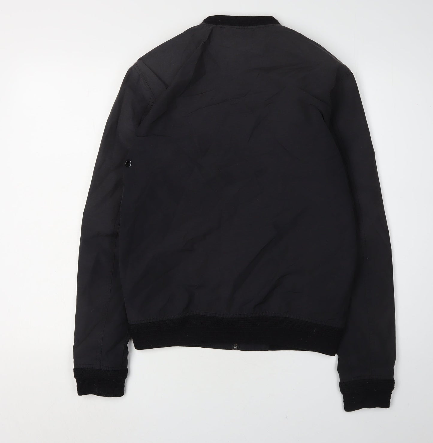 Superdry Men’s Black Bomber Jacket Size S