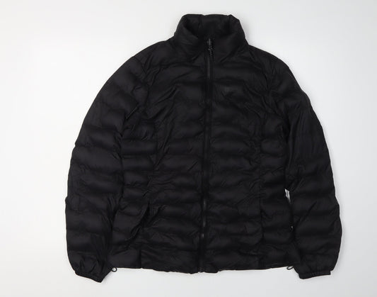 Mountain Warehouse Women's Black Puffer Jacket Size 10