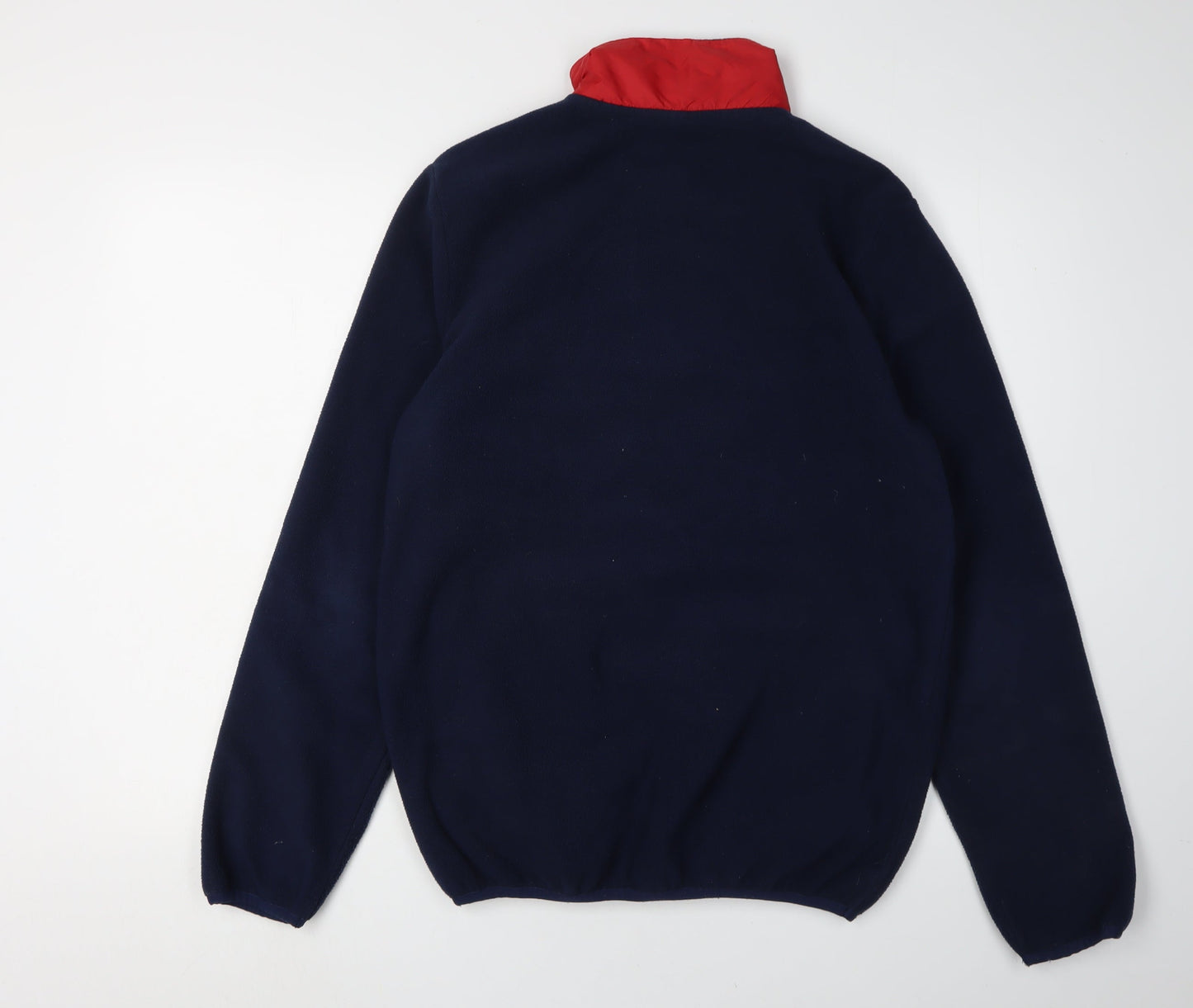 Penn Men's Blue Red Logo 1/2 Zip Sweatshirt Size S