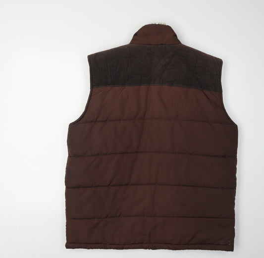 Regatta Men's Brown XL Puffer Waistcoat for Autumn