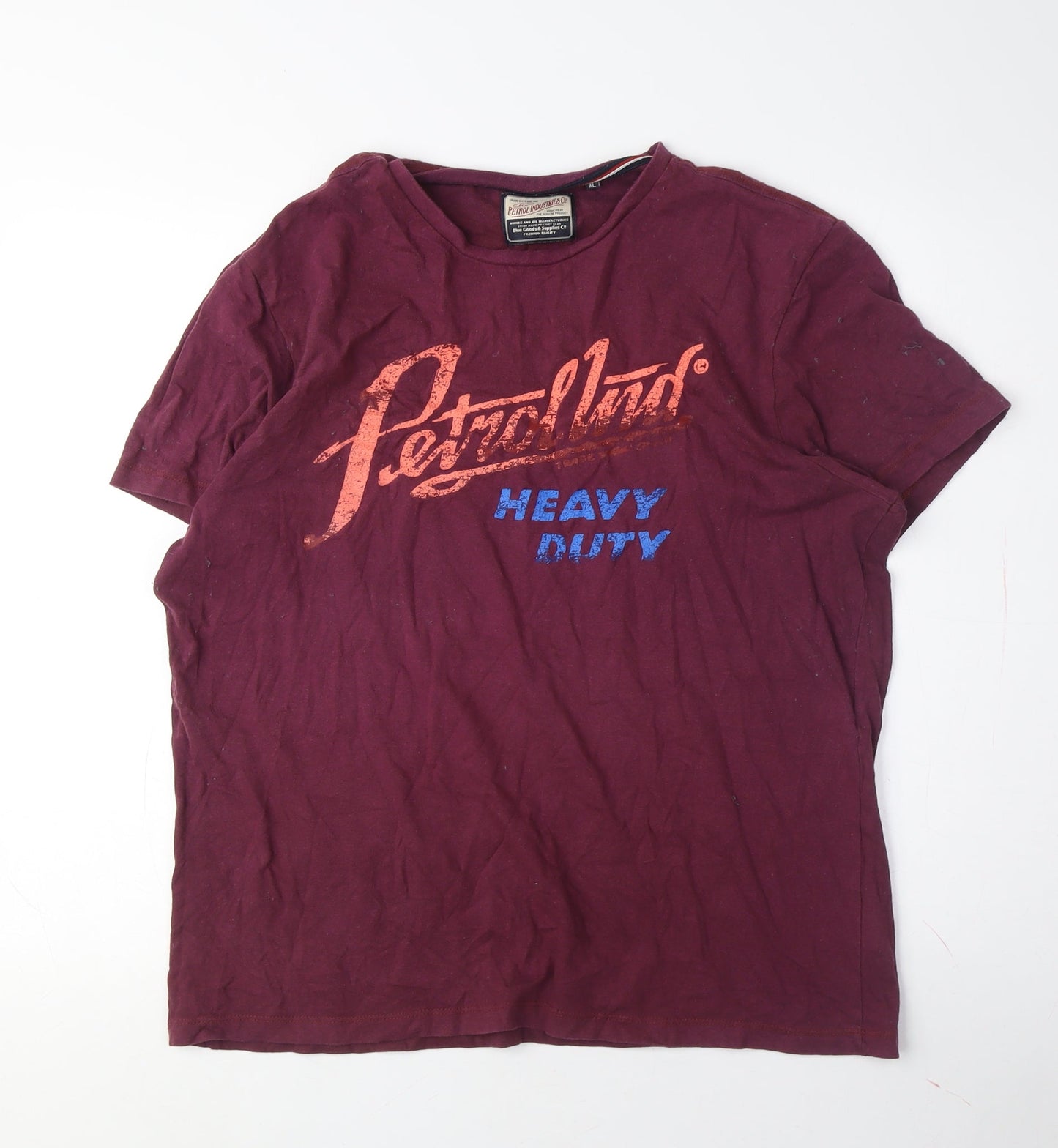 Petrol Industries Men's Red XL Graphic T-Shirt