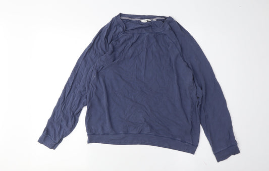 Fat Face Women's Blue Long Sleeve T-Shirt Size 8