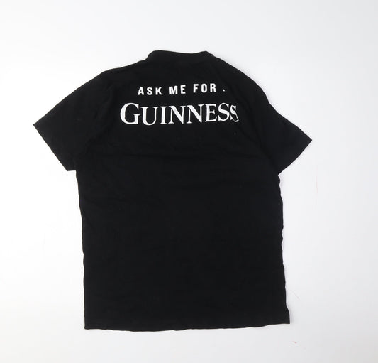 Guinness Men's Black Medium Sport T-Shirt