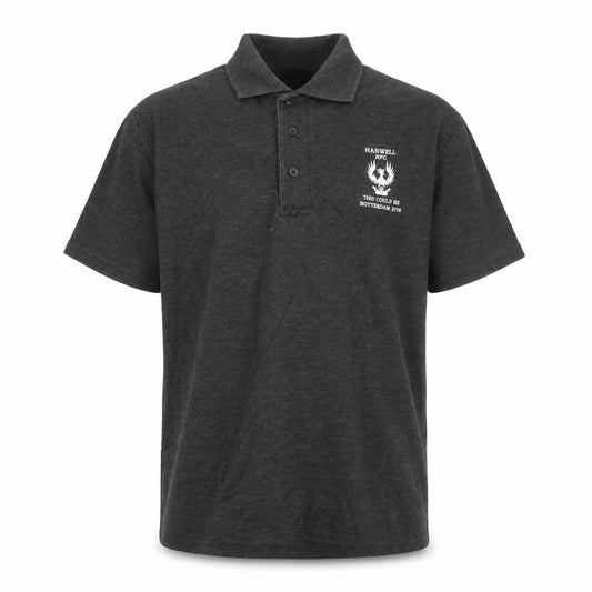 Pro RTX Men's Grey Polo Shirt M Short Sleeve Casual