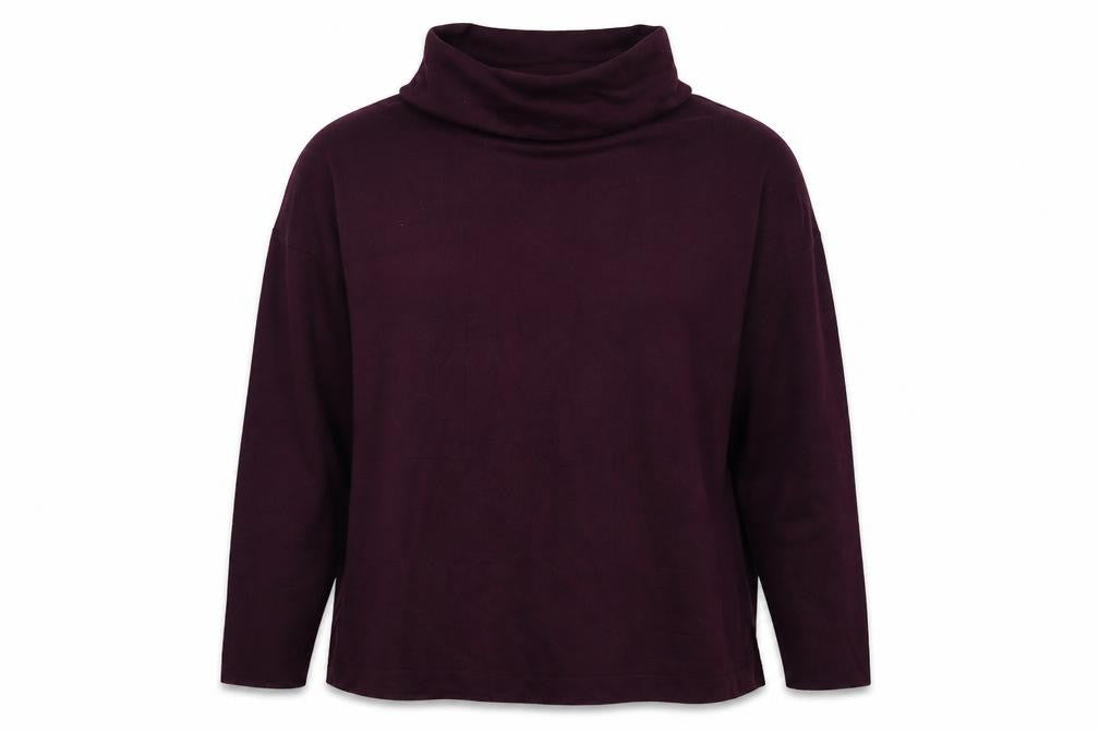 Marks and Spencer Women's Purple Cowl Neck Pullover Jumper, Size 12