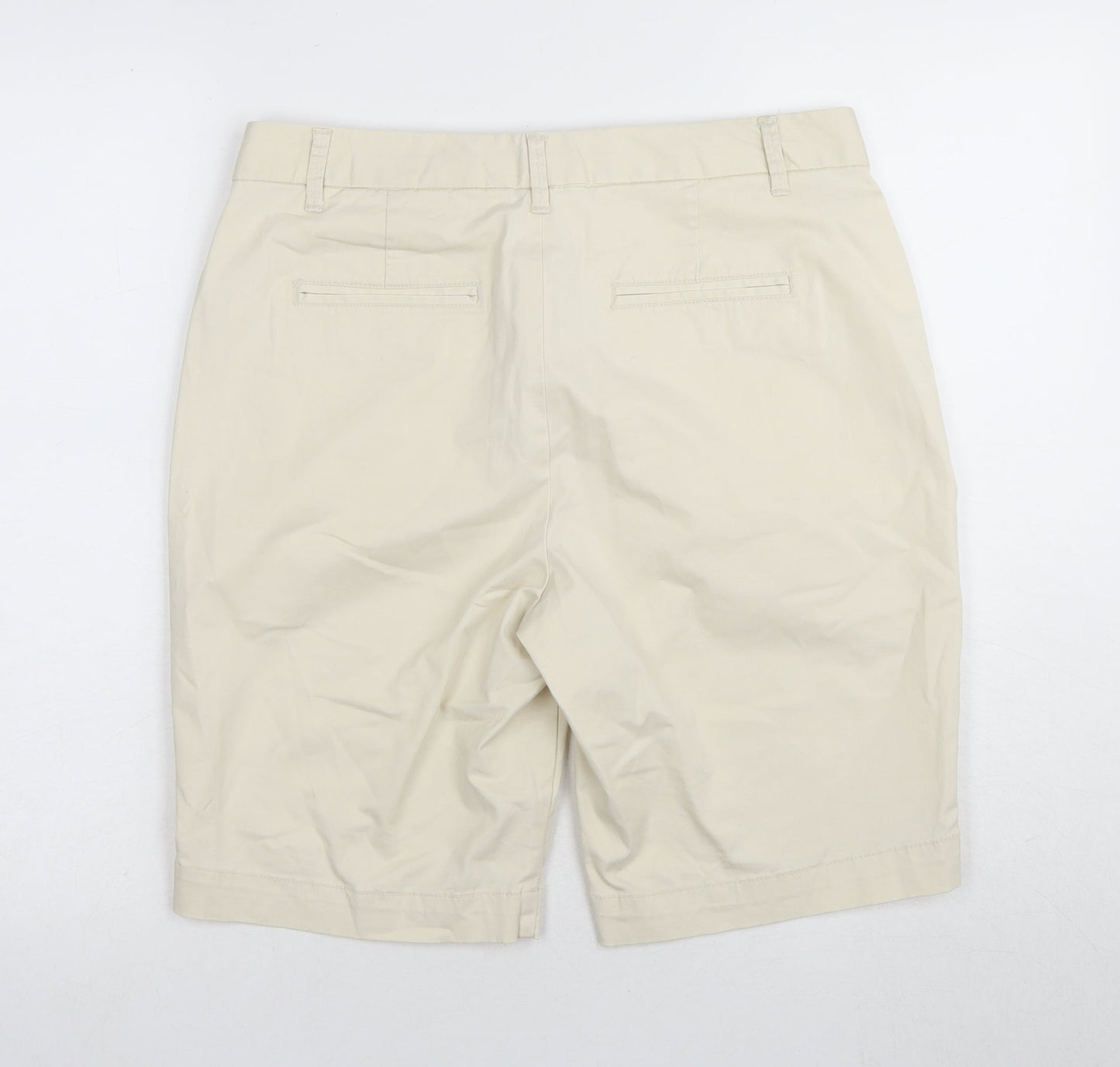 Gap Men's Beige Bermuda Shorts Size 12 - Casual Comfort