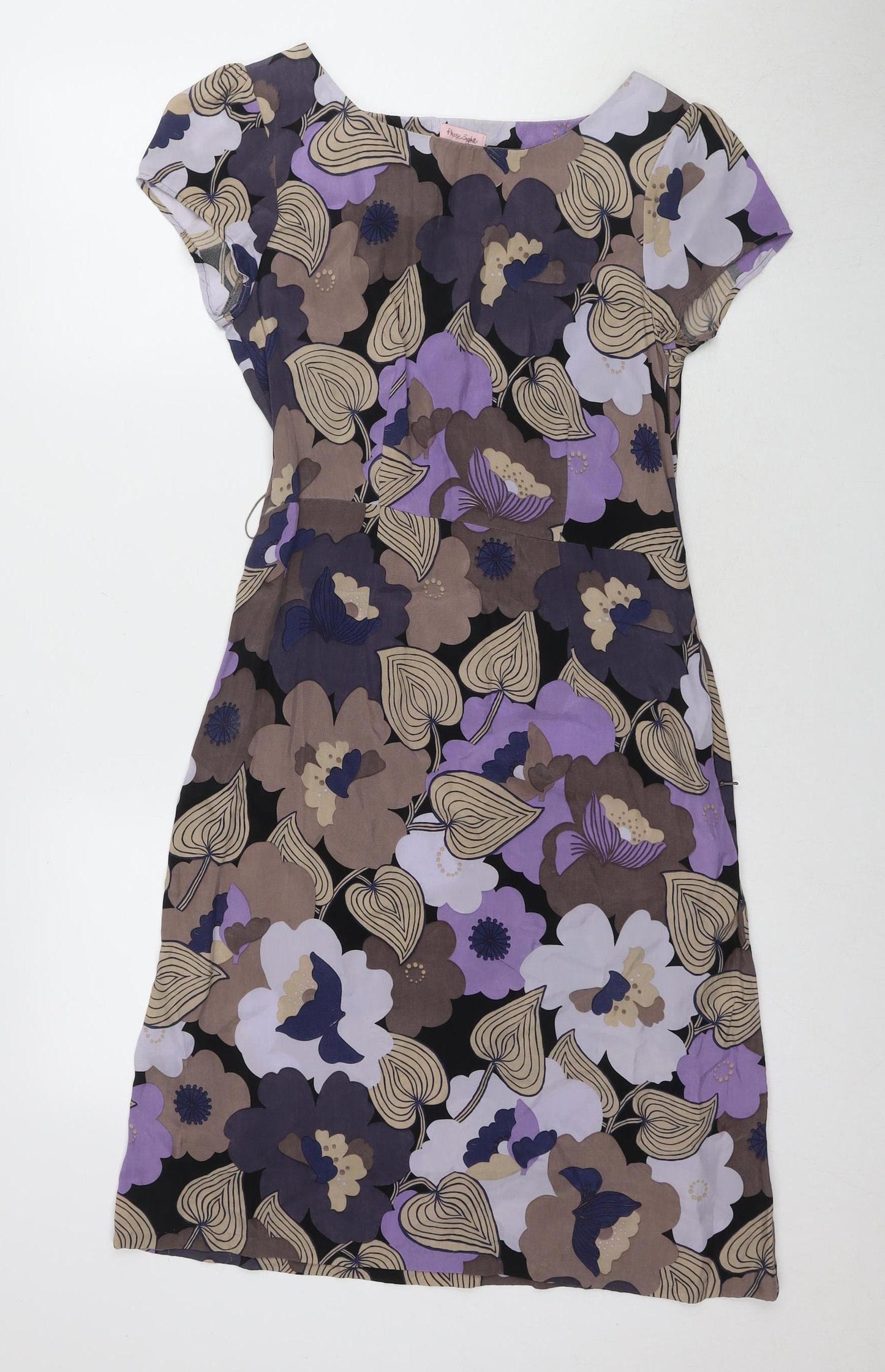 Phase Eight Women's Multicoloured Sheath Dress Size 8