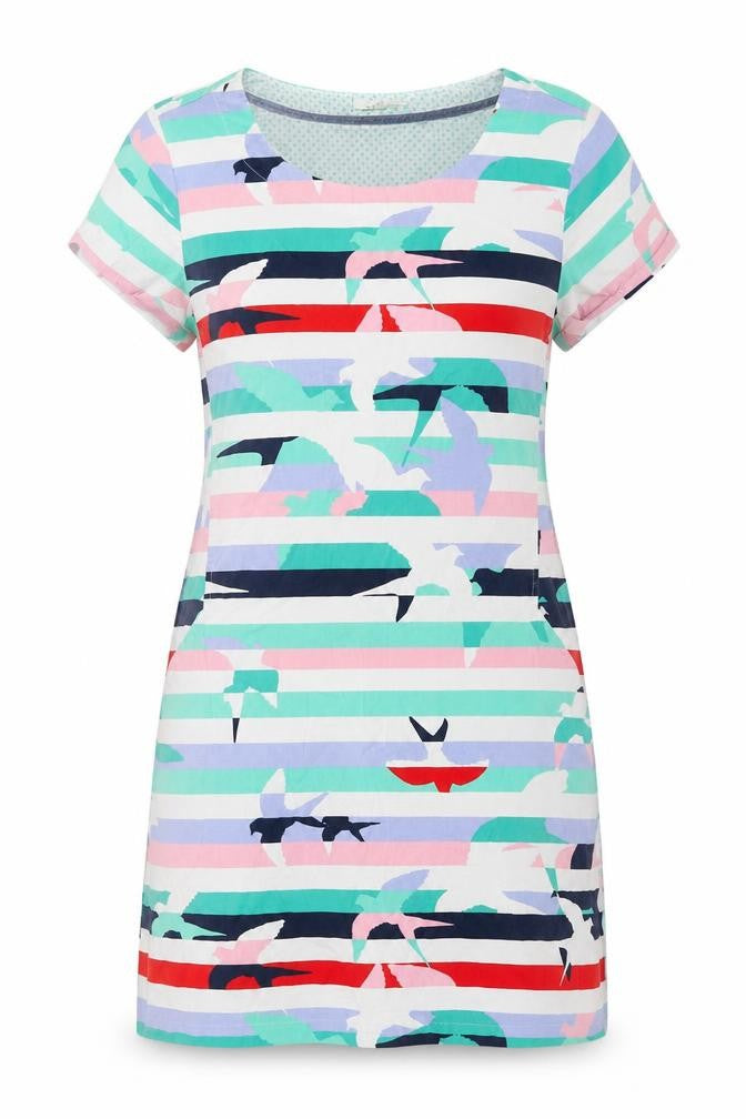 Collectif Women's Multicoloured Size 12 Shift Dress