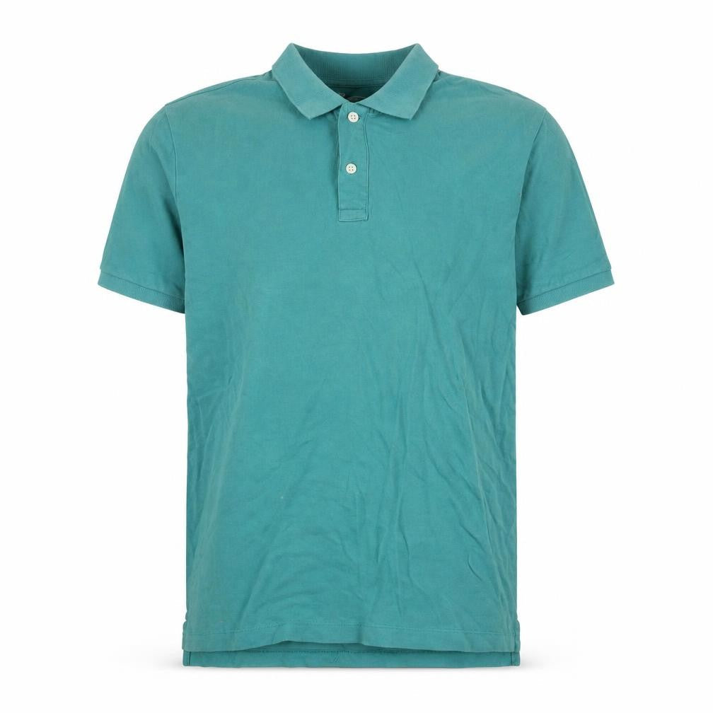 Gap Men's Green Polo Shirt Large Short Sleeve Cotton