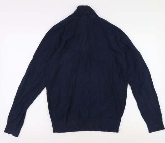 Mountain Warehouse Men's Blue Full Zip Jumper M