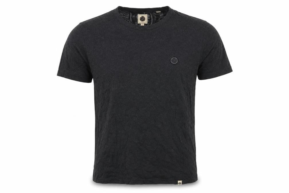 Pretty Green Men's Black M Solid Crew Neck T-Shirt