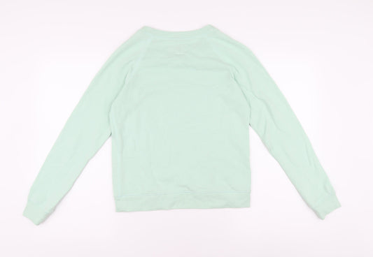 Jack Wills Women's Green Sweater UK 6