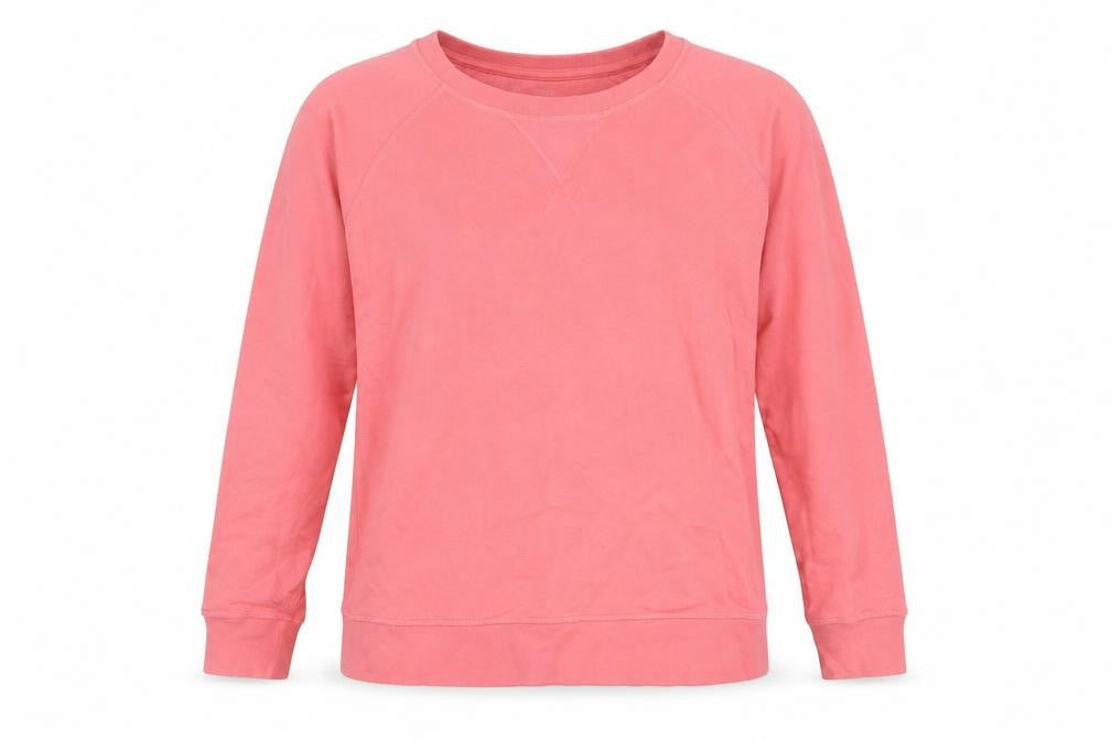 Womens UK Size 12 Crew Clothing Company Pink 100% Cotton Jersey