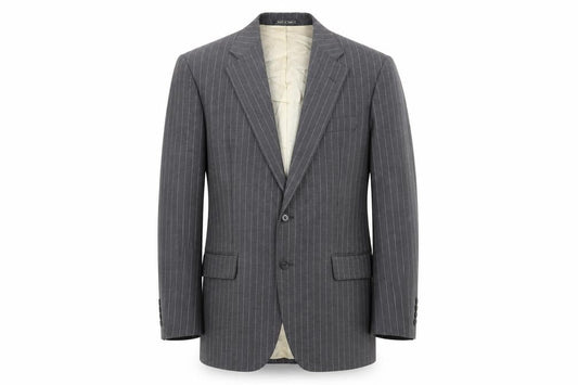 Mens 42 Chest Regular Austin Reed Grey Two-Button