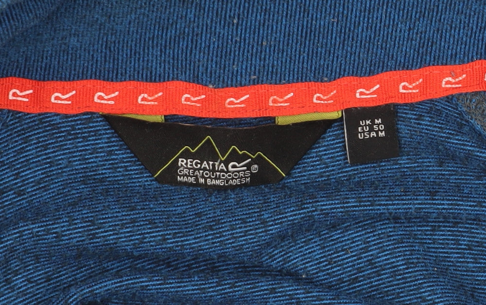 Regatta Men's Blue 1/4 Zip Sweatshirt M