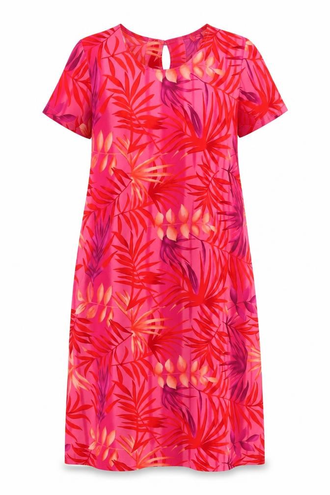 Truly Women's Pink Floral Shift Dress M