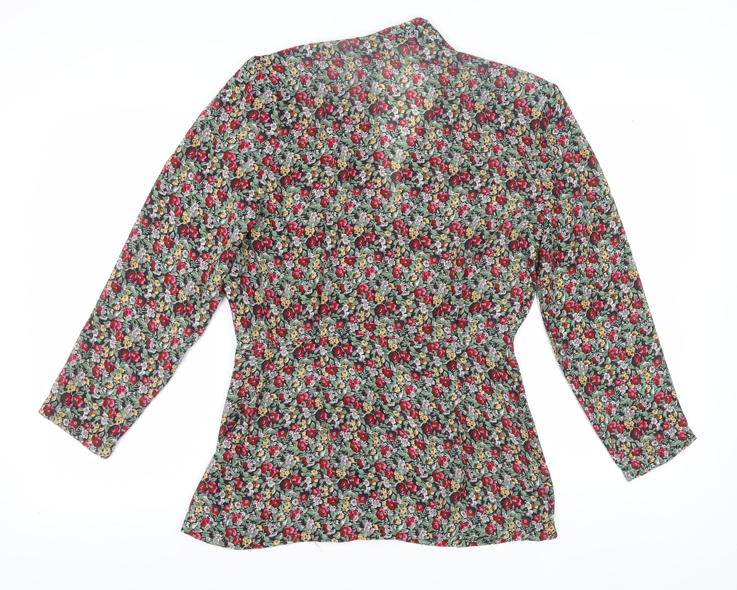 Francine Browner Women's Floral Tunic Blouse M Multicoloured