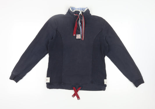 Joules Women's Blue Pullover Sweatshirt Size 10