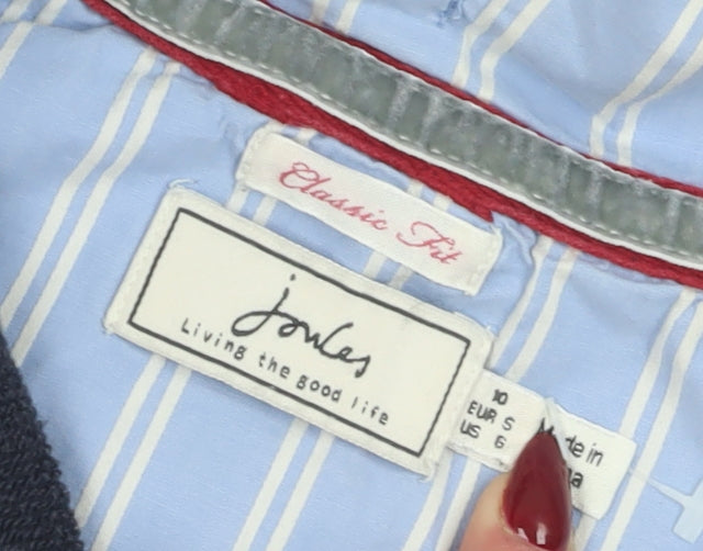 Joules Women's Blue Pullover Sweatshirt Size 10