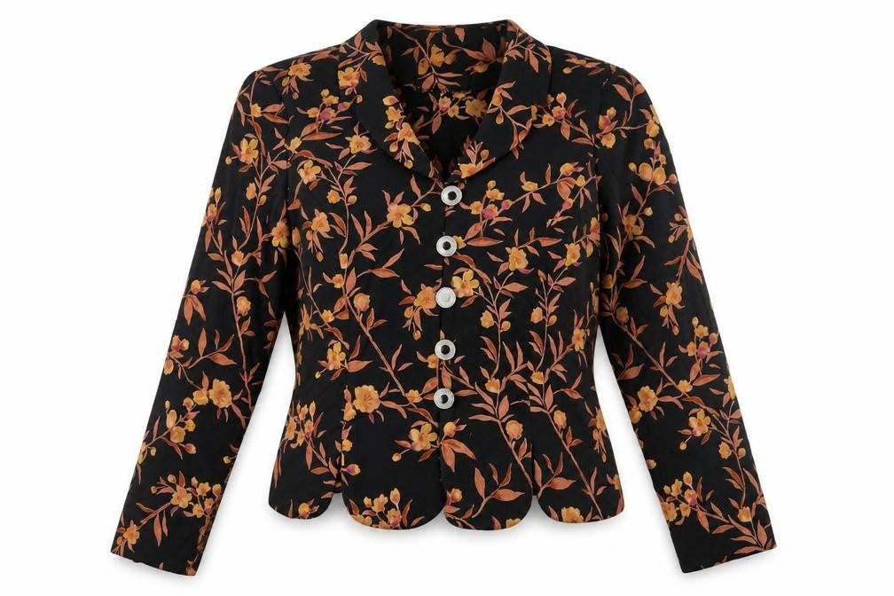 Womens UK Size 10 Leslie Fay Black Polyester Blouse