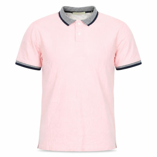 Tailored Originals Men's Pink Polo Shirt Small