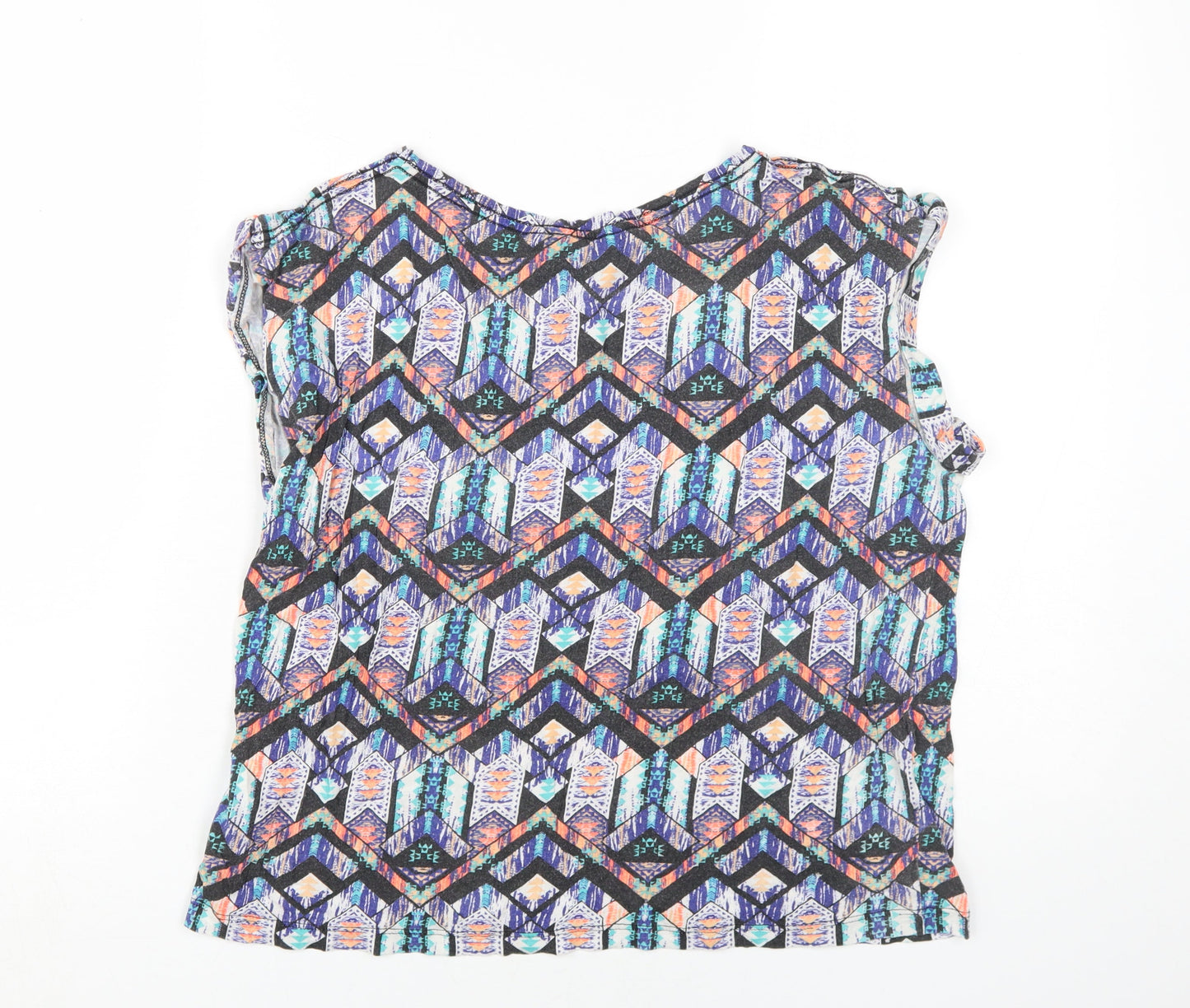 New Look Women's Multicoloured Geometric T-Shirt