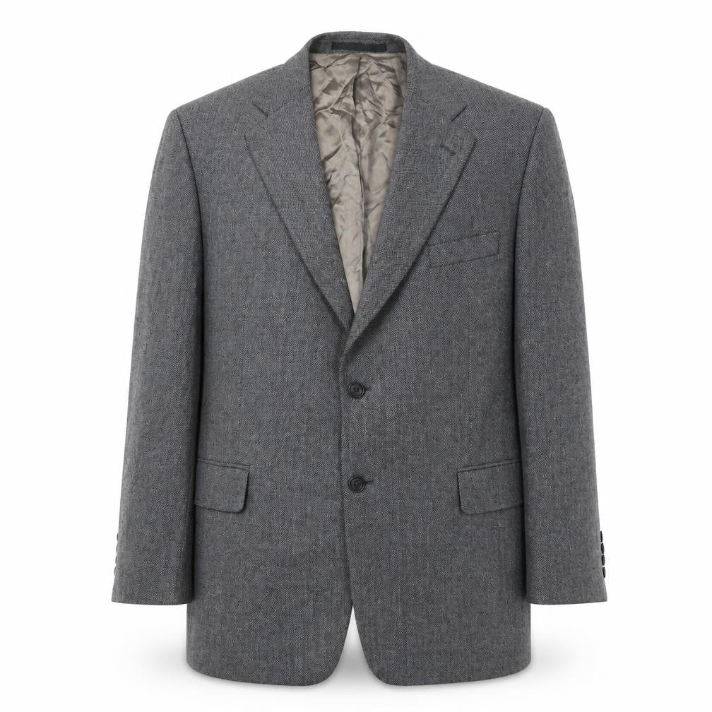 Marks and Spencer Grey Wool Blazer, Men's 46R