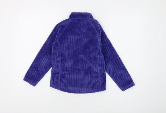The Edge Boys Purple Full Zip Sweatshirt, Size 5-6 Years