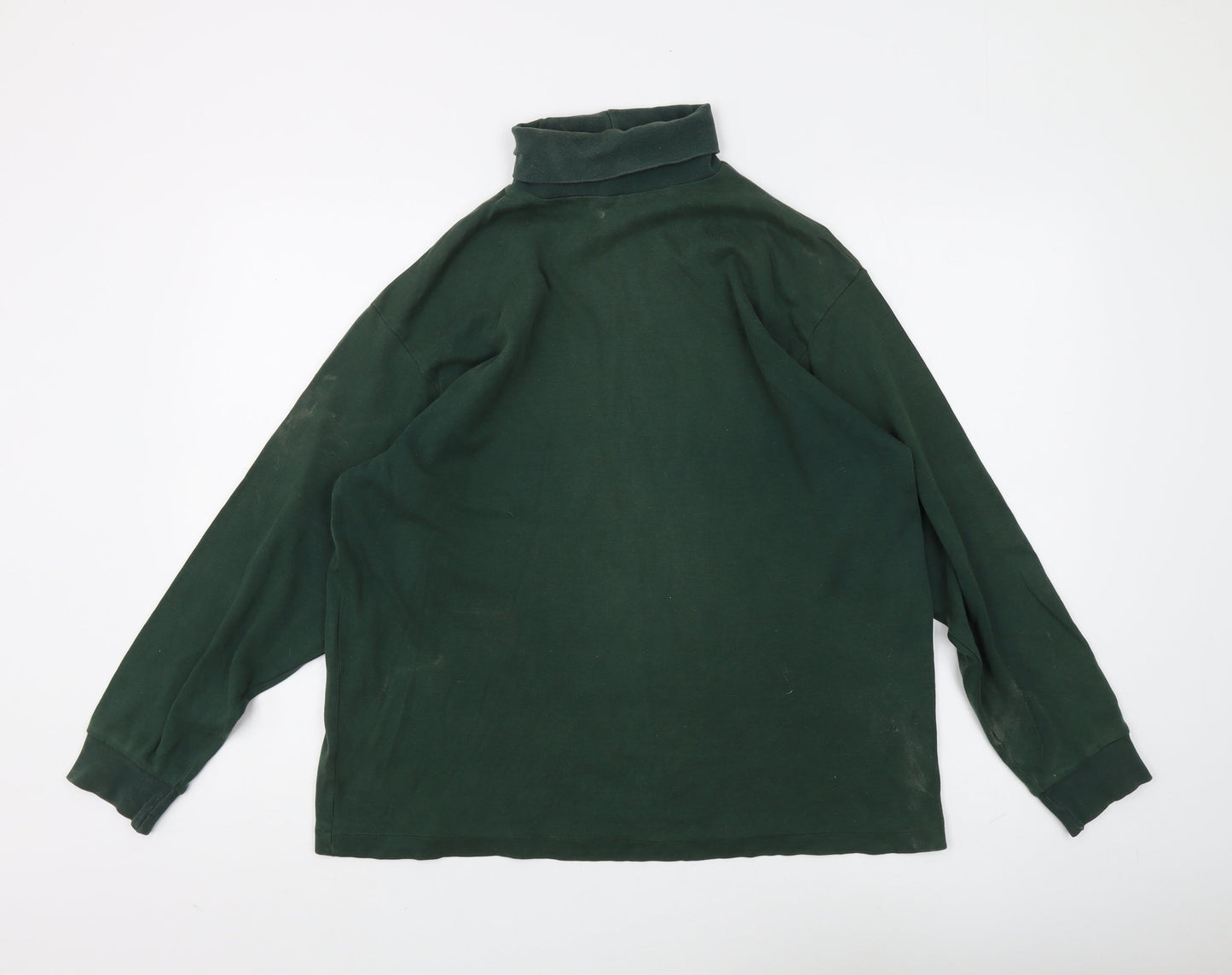 GAP Men's Green Long Sleeve T-Shirt, Size M