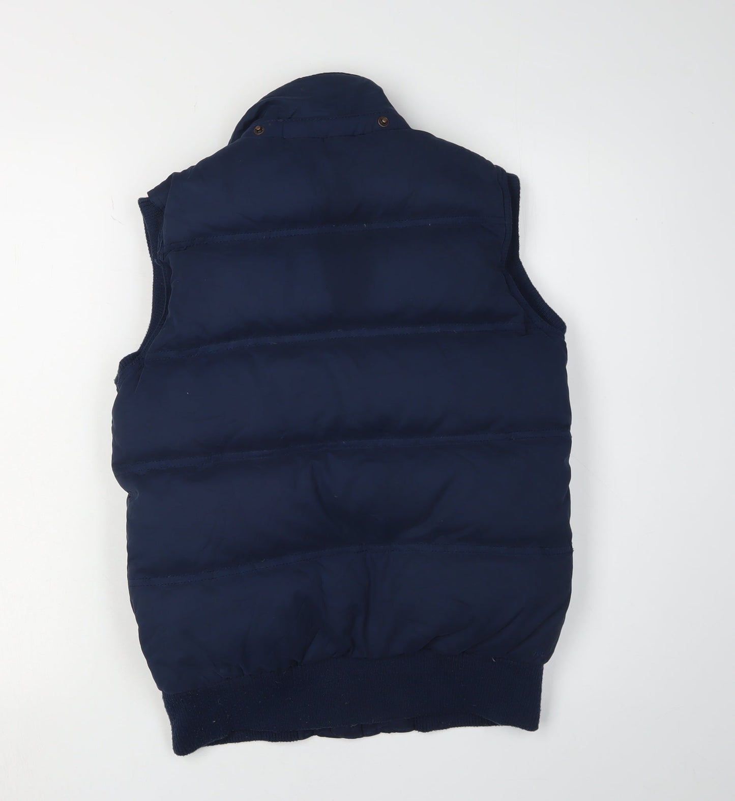 Fat Face Women's Blue Puffer Waistcoat, Size 10