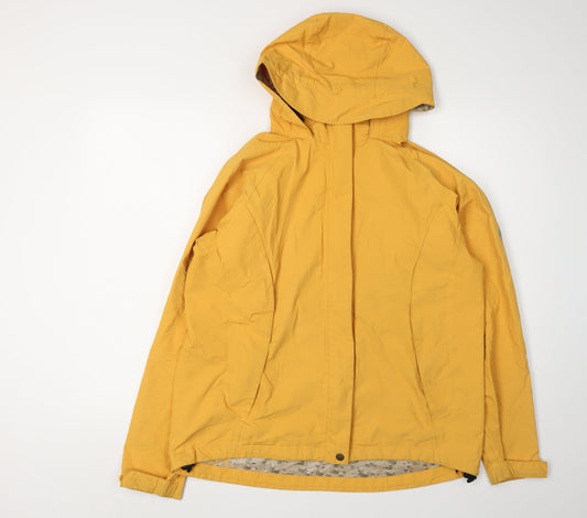 Jack Murphy Women's Yellow Waterproof Rain Coat UK 12