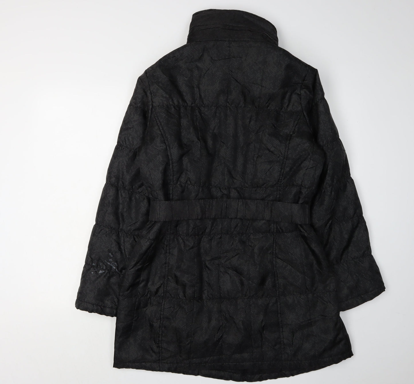 Marks and Spencer Women's Black Puffer Jacket - M