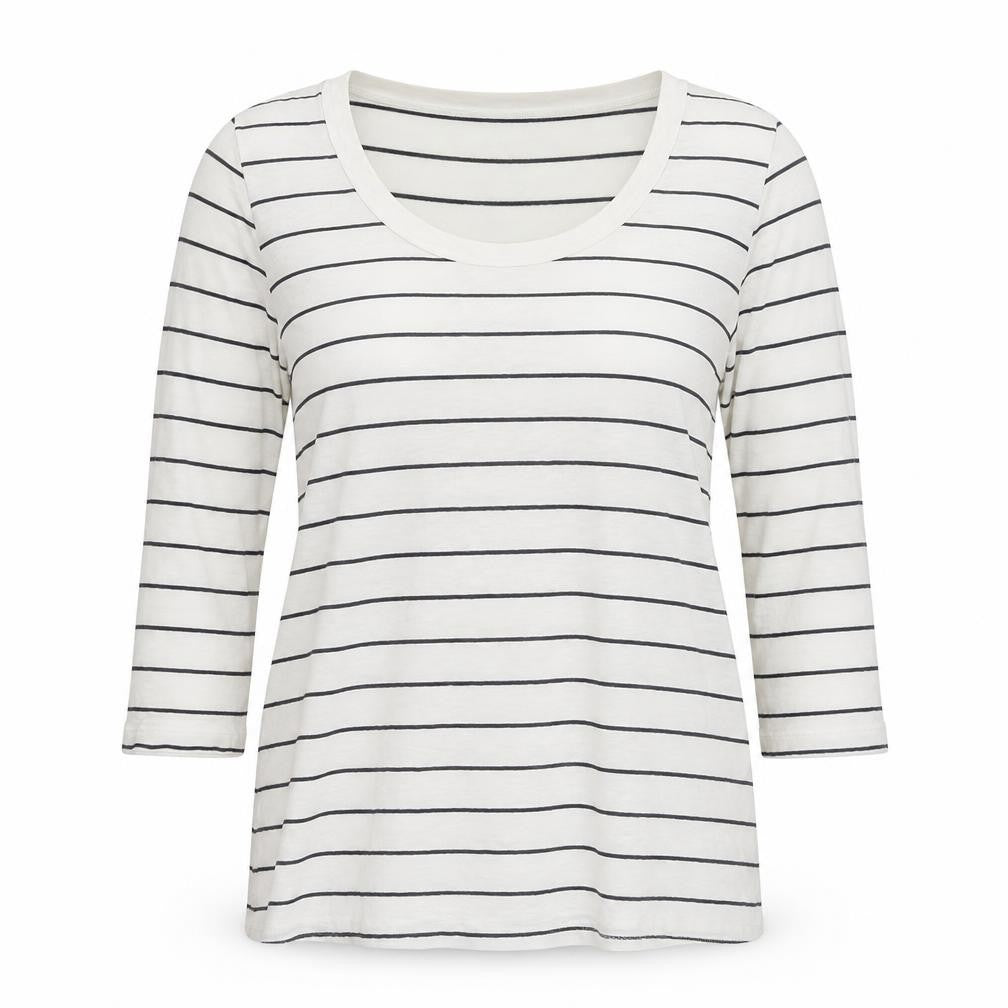 Womens UK Size L J.CREW White 100% Cotton T-Shirt