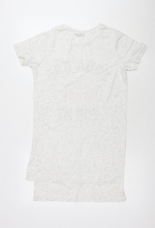 Star Wars Yoda White T-Shirt UK 8 Unisex Adults